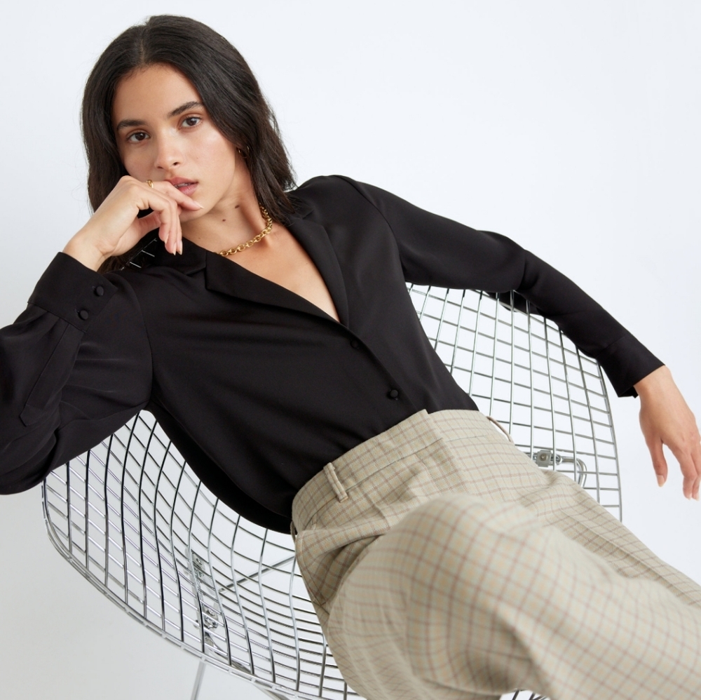 NEW WITH TAG Aritzia Wilfred Tulum Blouse size XS